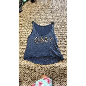 OBEY cropped‎ top